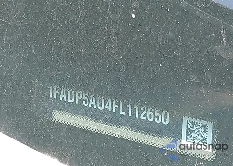 2015 Ford C-Max Hybrid Se from USA, damaged, VIN 1FADP5AU4FL112650